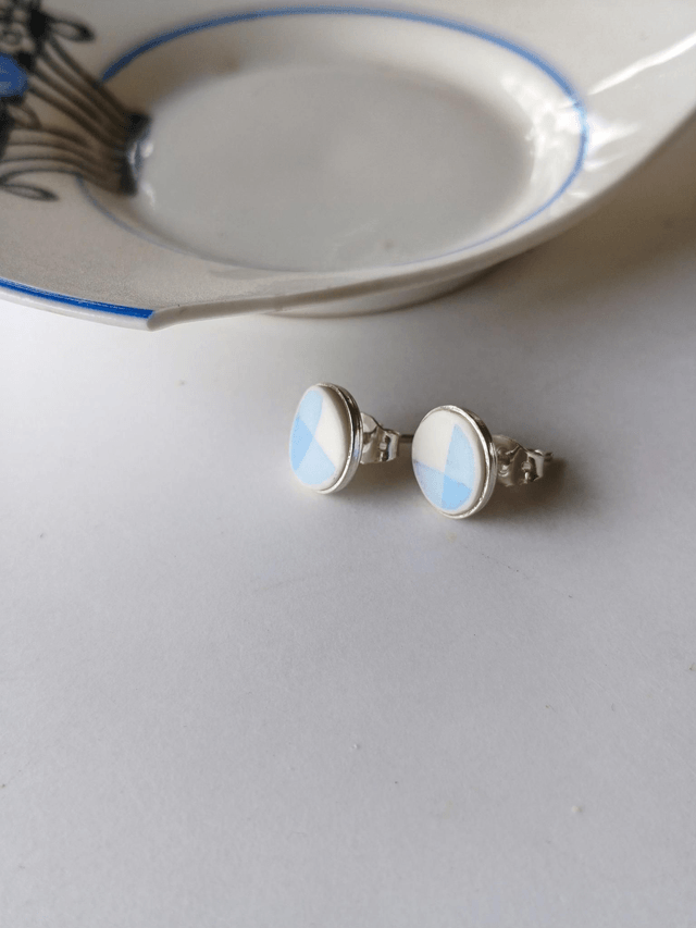 Boucles d'oreilles - porcelaine - no.3