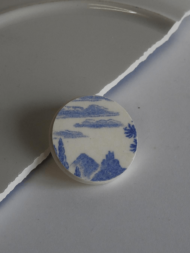Pins rond - porcelaine - Villeroy & Boch no.4