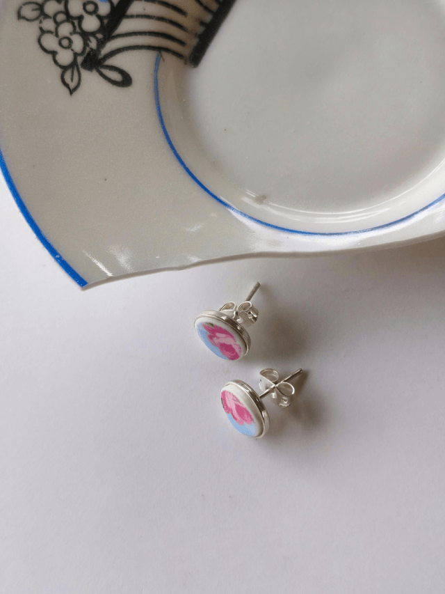Boucles d'oreilles - porcelaine - no.2