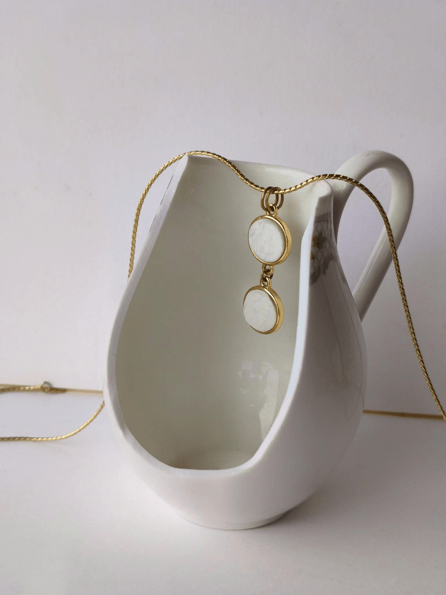 Pendentif - porcelaine allemande - KPM Berllin - no.2