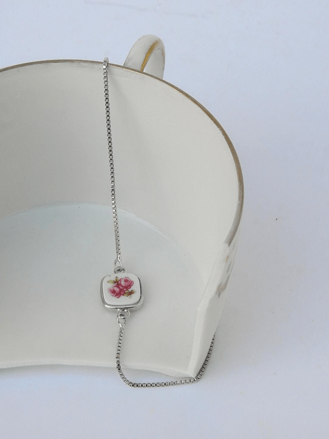 Bracelet simple - porcelaine tchécoslovaque - Pirkenhammer no.2