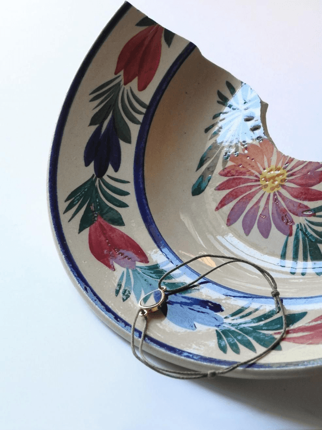 Bracelet cordon simple - faience - Henriot Quimper no.2